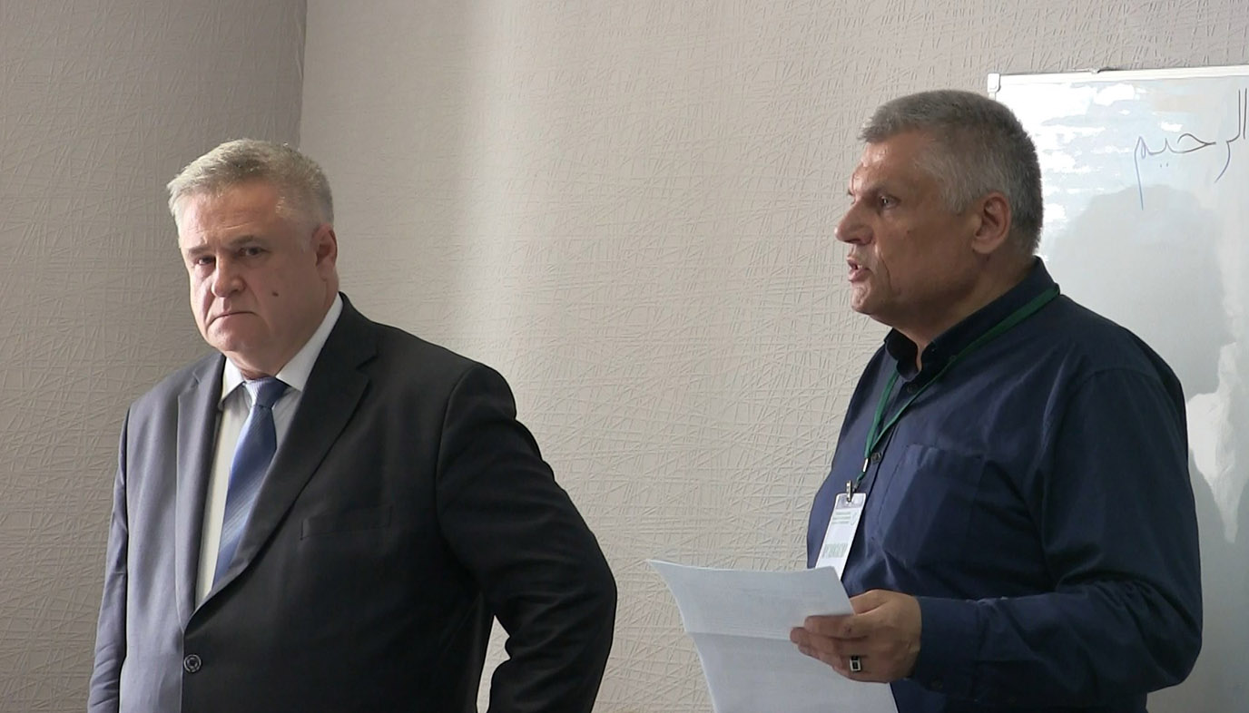 Александр Калинин (слева) и Сергей Саранчук (справа)